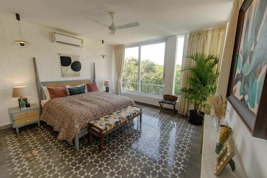 Presidential Luxury Villa Anjuna With Pvt Pool & Bathtub, Most Prime Location 외부 사진